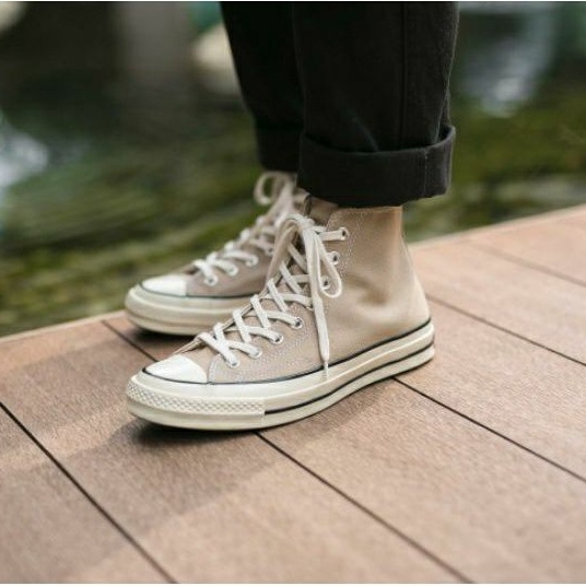 SHOELACES COTTON WHITE TALI SEPATU KATUN PUTIH NATURAL 100 CM 120 CM 150 CM 170 CM COCOK UNTUK SEMUA CONVERSE  VANS VINTAGE CLASSIC