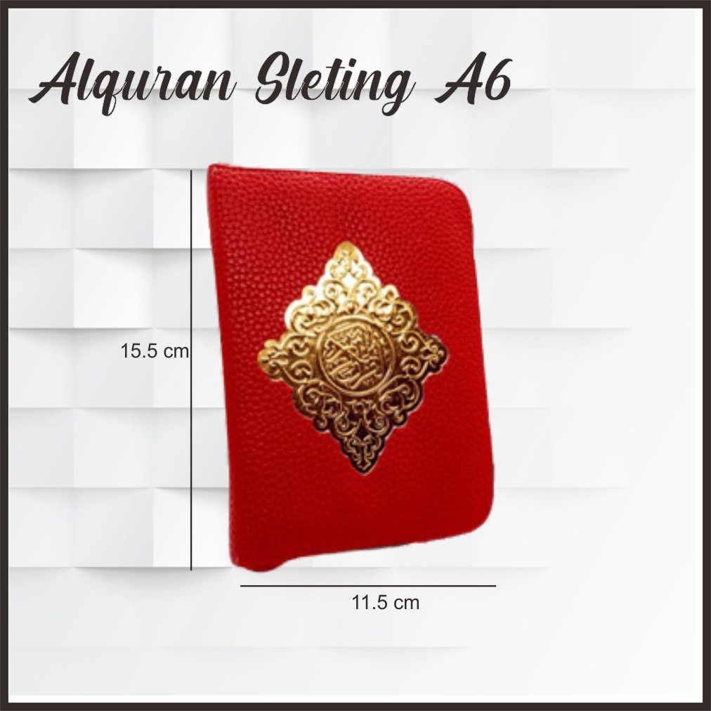 Al Quran Saku Al Mubarak Resleting A6 Isi 5