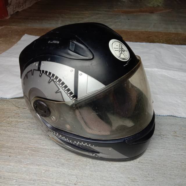 Helm jadul yamaha full face lawas