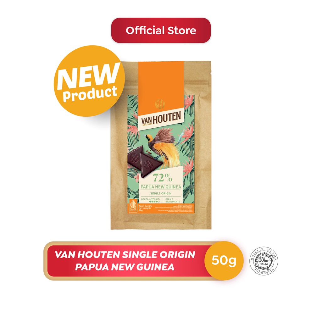

Van Houten Single Origin Papua New Guinea 50 g