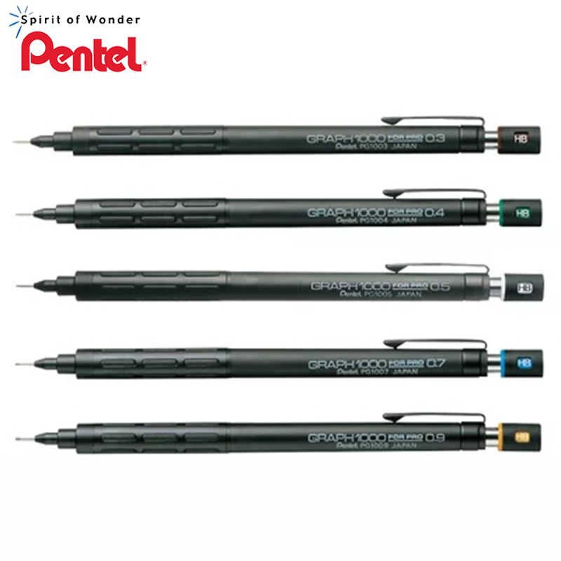 

Pentel Graphgear 1000 for Pro / Drafting Pencil / Mechanical Pencil / Pensil Mekanik