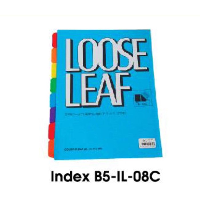 

Hemat Pembatas Loose Leaf B5-Il-08C Terbatas