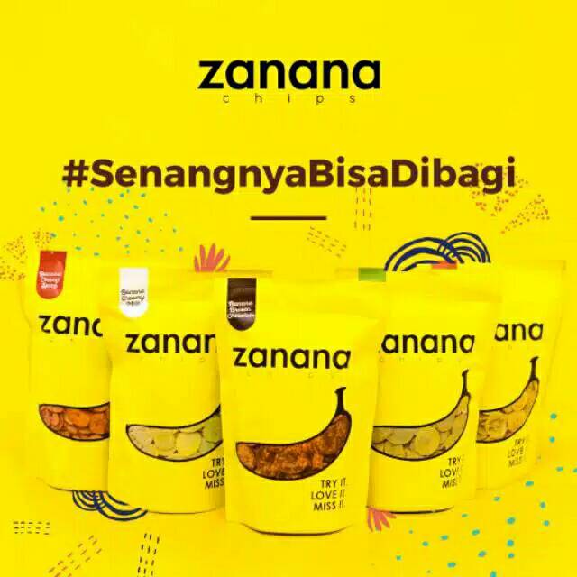 

PROMO GROSIR Zanana Chips Keripik Pisang 180 gr