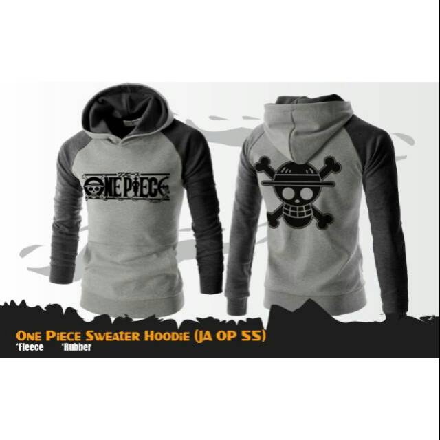 sweater one piece abu tangan abu tua