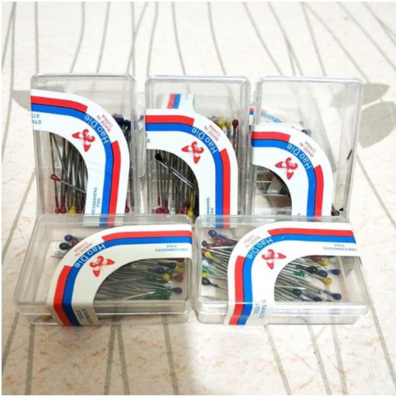 Jarum Pentul Mini 1 Box Isi 25 pc