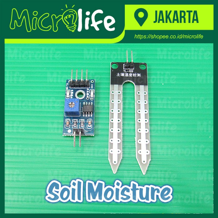 Soil Moisture Sensor Module Kelembaban Tanah