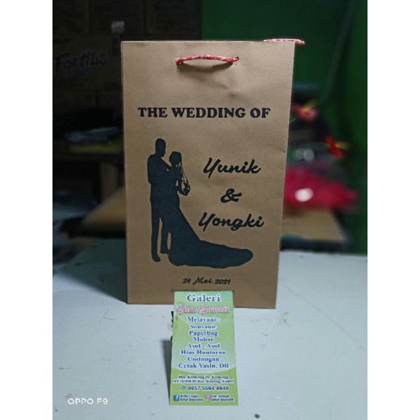 

Paperbag sablon Nikahan ~ Lahiran ~ Khitanan Murah meriah R4