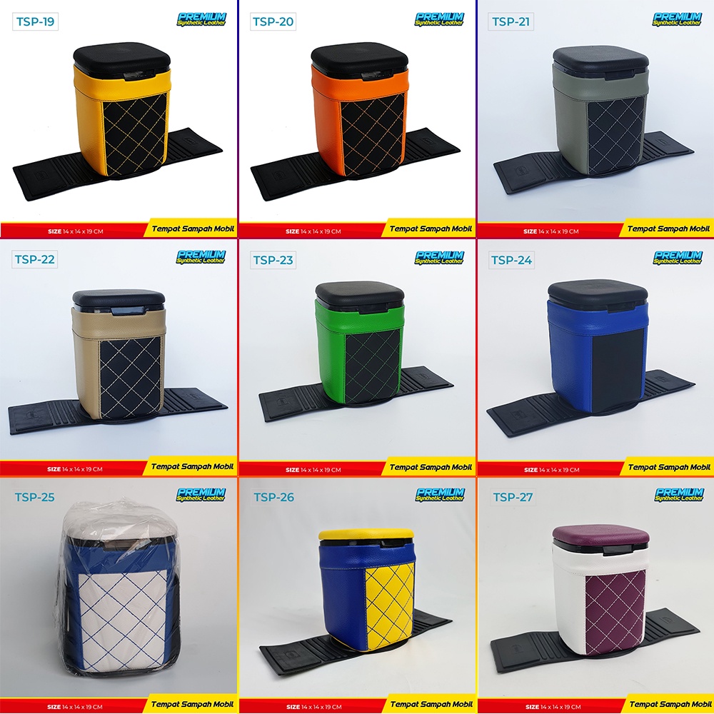 Tempat sampah mobil / Tempat sampah portable