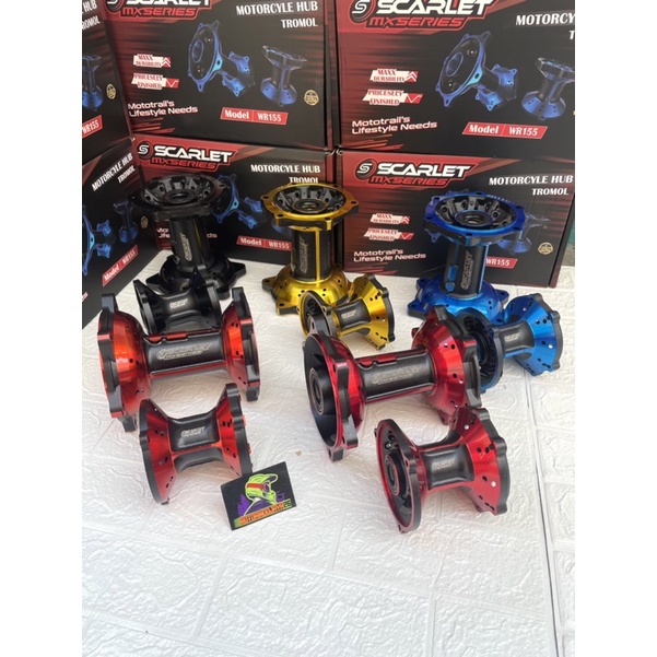 Tromol Set Yamaha Wr 155 Wr155 Scarlet Mx Series 2Tone Warna