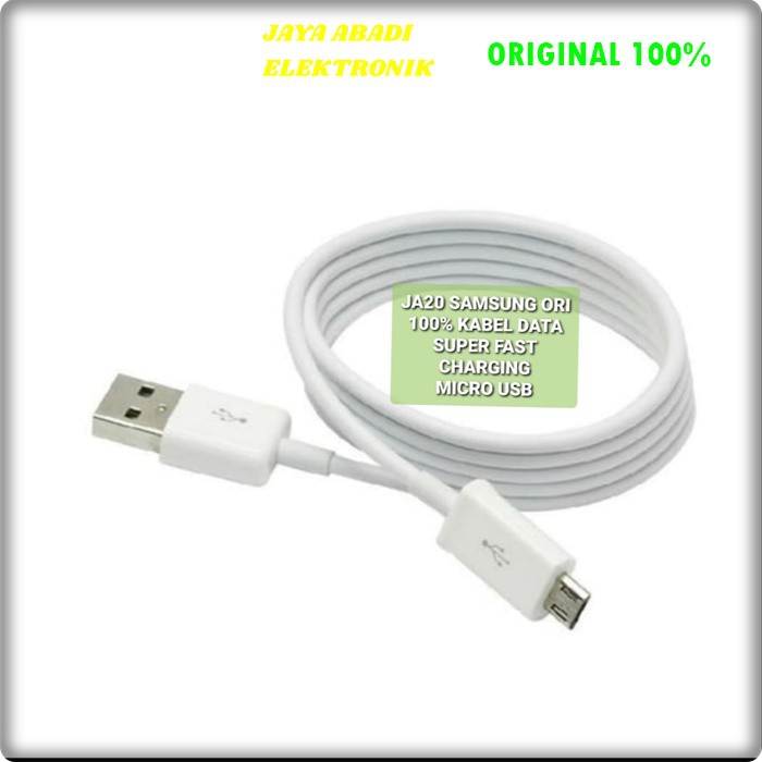 J20 ORIGINAL SAMSUNG KABEL DATA MIKRO USB SUPER FAST CHARGING MULTI UNIVERSAL CAS CASAN CABLE MIKRO USB MULTI UNIVERSAL BISA SEGALA MEREK GADGET YANG PAKAI MIKRO DENGAN KABEL SUPPORT FAST CHARGING YANG CEPAT