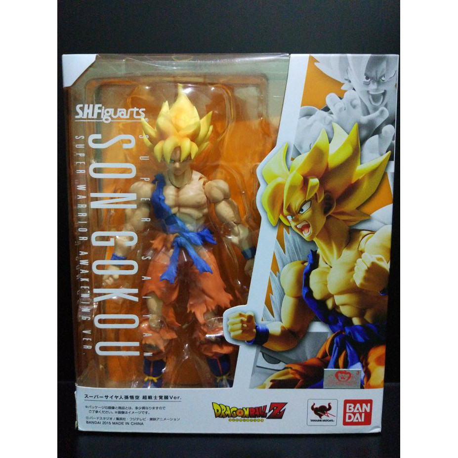 Shf Dragon Ball Son Goku Awakening Original Asver Misb