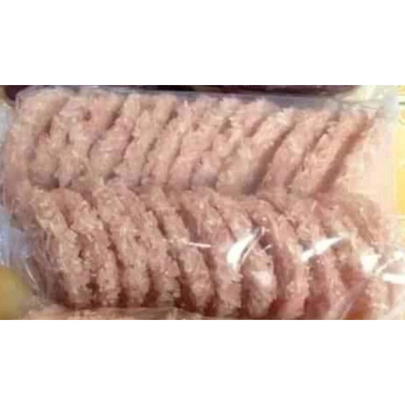 

Ranginang ketan terasi (mentah)