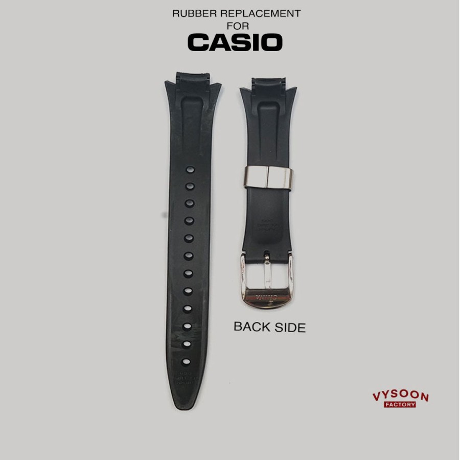 Strap Tali Karet Casio Original Pengganti EFL-108 EFL108 EFL 108