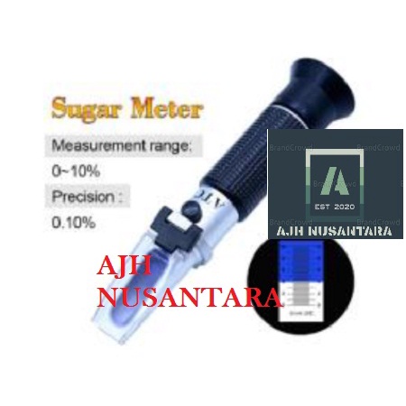 REFRACTOMETER BRIX 0-10%