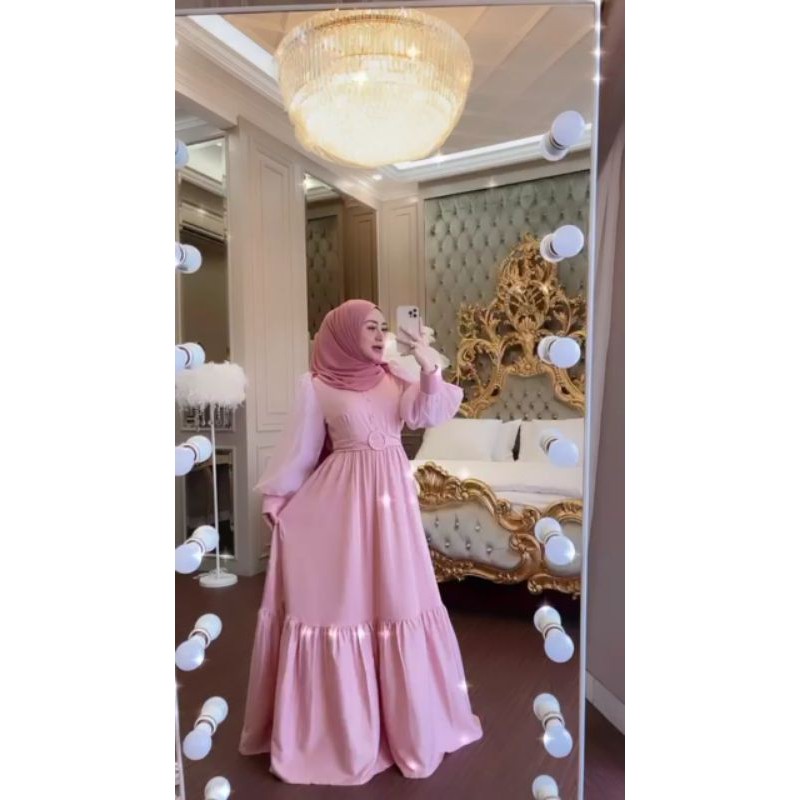 Dress Tangan Balon New By ShellaSaukia