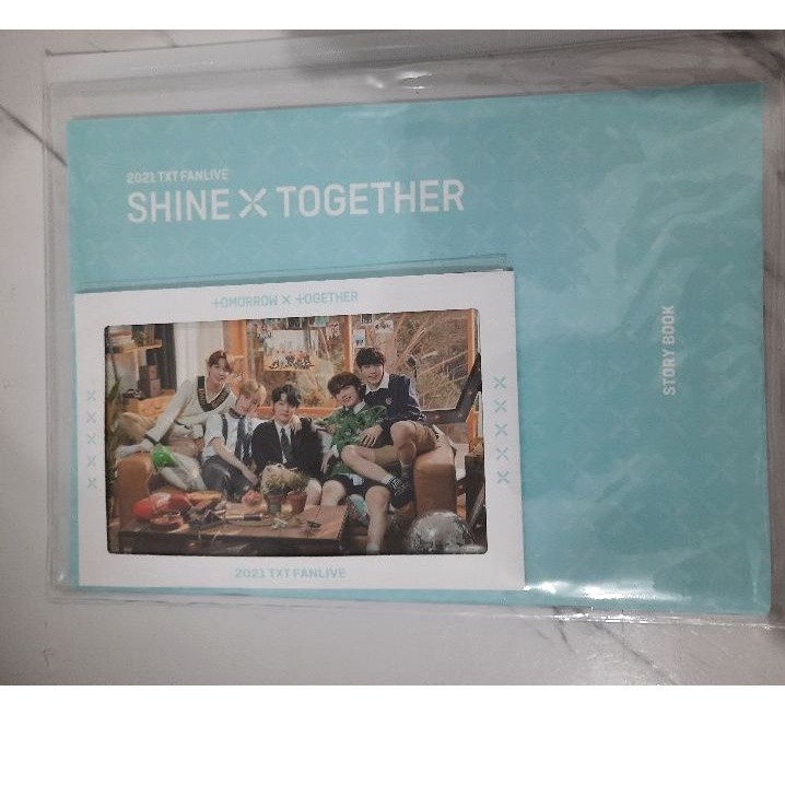 TXT fanlive storybook fullset with pob