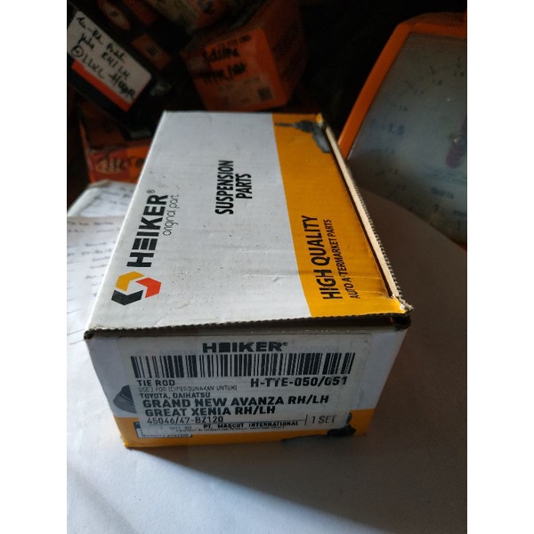 Heiker Tie Rod End Pendek Grand New Avanza/Great Xenia