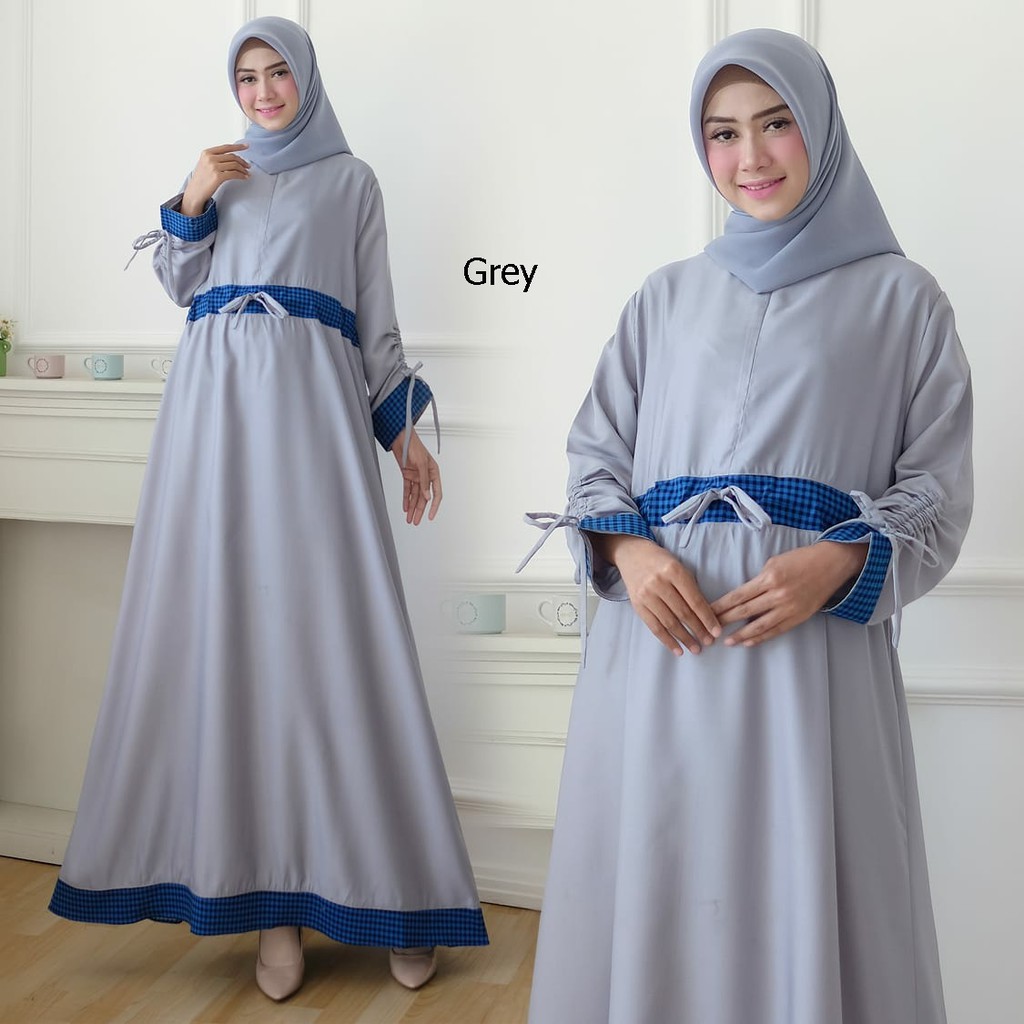 HOPYLOVY - Gamis Maxi Dress Almia