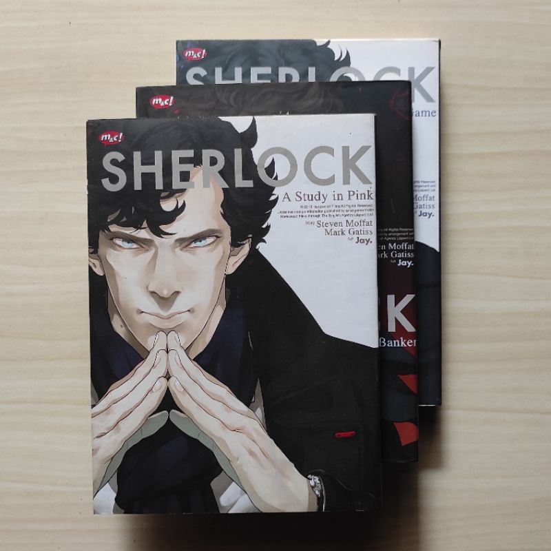 (Preloved) Komik Sherlock BBC Set
