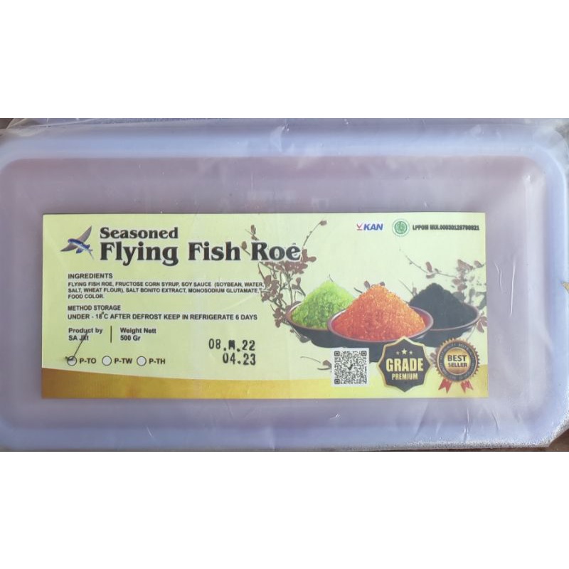 

Tobiko orange premium