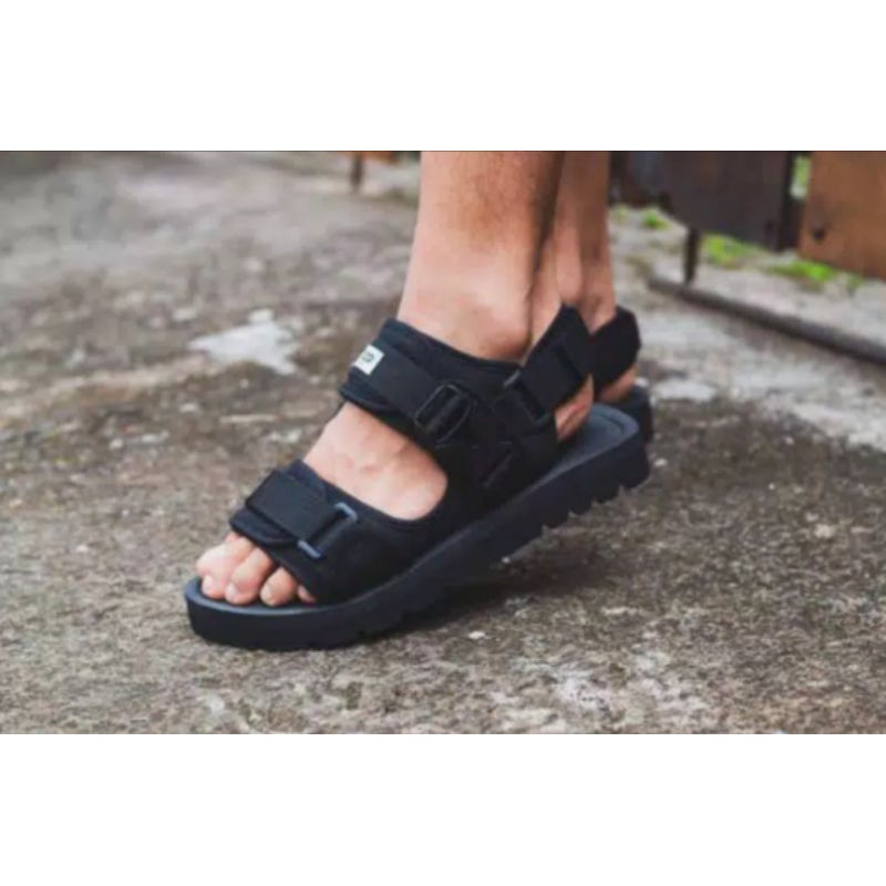 SANDAL GUNUNG - OSGOOD Garfield Full Black Series (Unisex) Pria/Wanita