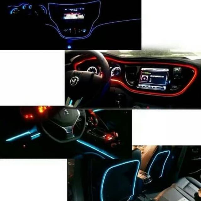 List Dashboard Mobil Led 2 Meter