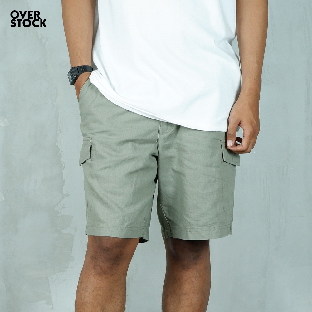 Croft &amp; Barro*w Relaxed-Fit Linen-Blend Cargo Dock Short 8,5”