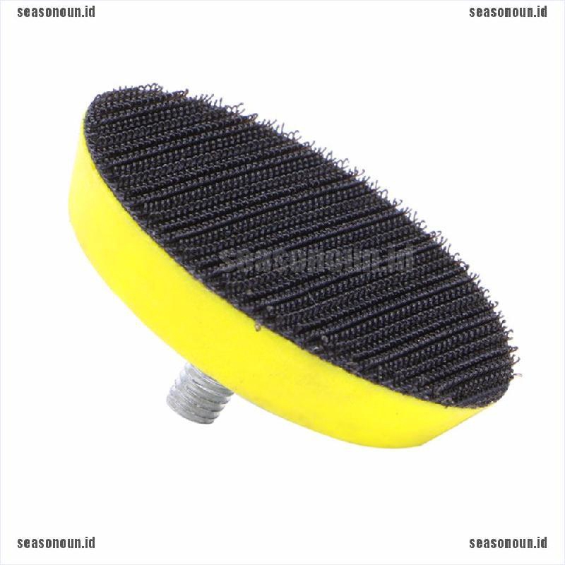 【un】2 Inch Disc Sanding Polish Polishing Pad Backer Plate 3mm Shank