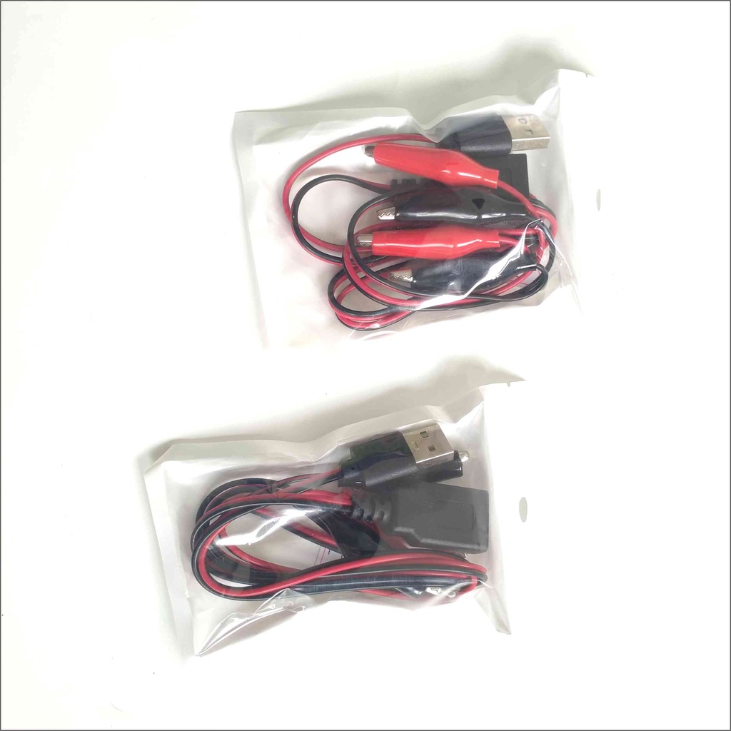 KABEL USB TO ALLIGATOR CLIP - USB MALE FEMALE TO CROCODILE CLIP - ENIGMAZONE