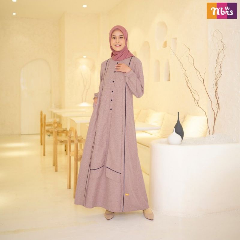 GAMIS NB B60 MAROON GREY LAVENDER • NIBRAS