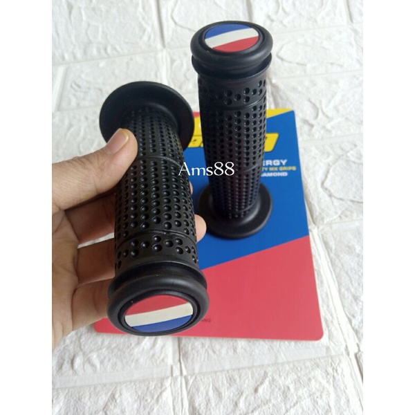 HANDGRIP DRAGON GRIP DRAGON HANDFAT DRAGON NINE THA VARIASI MODEL WAJIK BLACK HITAM UNIVERSAL VARIASI MOTOR