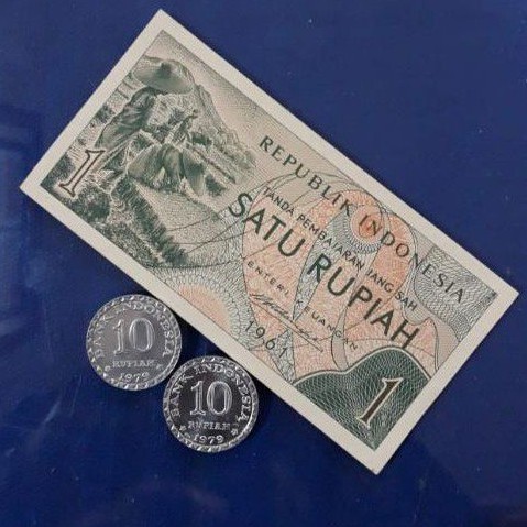 KOIN MAHAR 21 RUPIAH KOMBINASI KOIN DAN KERTAS