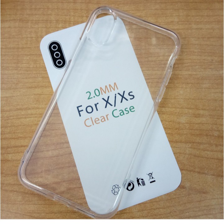 IPHONE X/XS/IPHONE XR/IPHONE XS MAX CASE SODTCASE CLEAR HD TEBAL, TPU BENING, CLEAR CASE TEBAL