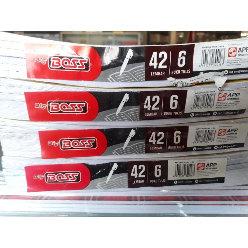 

[BUKU BESAR/PANJANG] BIGBOS 42 Lembar