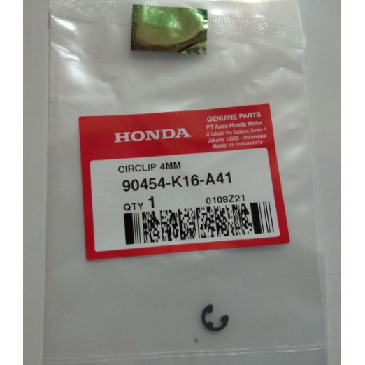 Klip Kampas Ganda Honda Beat Scoopy Vario 110 Circlip 4mm 90454 K16 A41