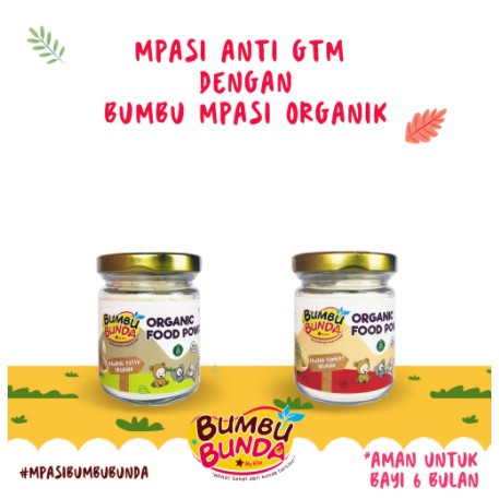 

BUMBU BUNDA by Elia Organic Food Powder MPASI Garlic Onion Slow Cooker