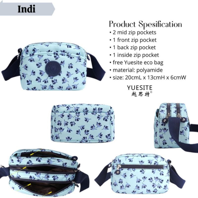 Tas Yuesite like Kipling Type Indi