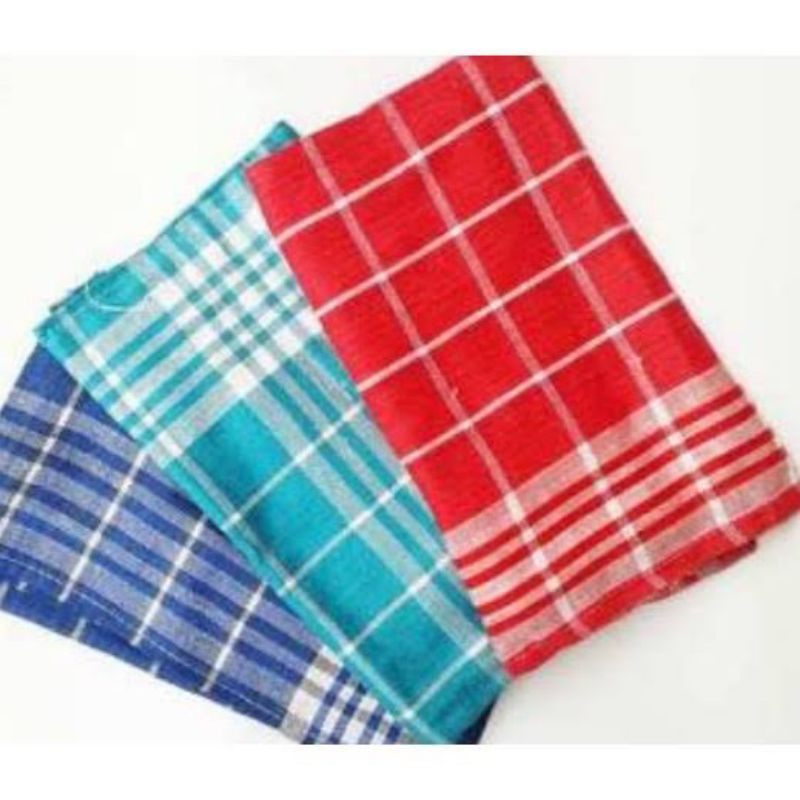 Kain Serbet Katun Kain Lap Dapur Meja Piring Gelas Besar