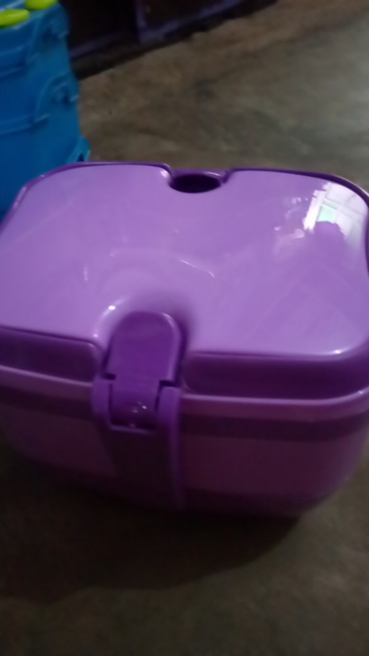 Rantang Susun Plastik Bunny Susun 2, 3, Dan 4 Rantang Makanan