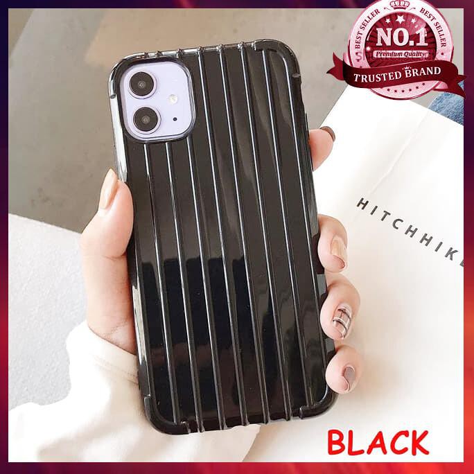 CASING HP SAMSUNG M10 M20 J2 PRO J2 PRIME LUGGAGE BLACK MAROON SOFTCASE ACC CASE