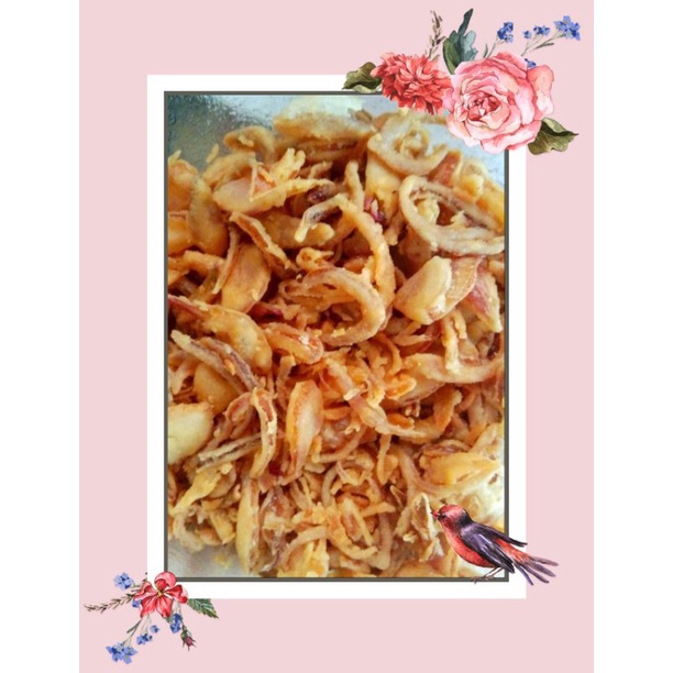 

bawang merah goreng crispy / bawang kentaki / bawang tepung