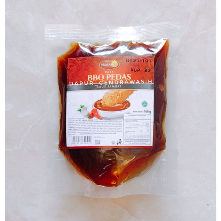 

PRIMA AGUNG Saus Sambal Rasa Barbeque BBQ 100gr