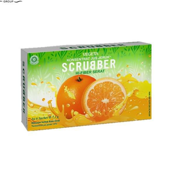

Flashϟsale Vegeta Scrubber Jeruk Dus 6 Sachet 7.1 gr x 4 dus