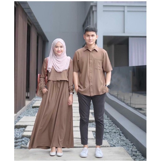 TERBARU  Zalwa Couple,Baju Lebaran 2021 TERBARU,COUPLE KELUARGA NO JANNAH FAMILY-COUPLE ZALWA