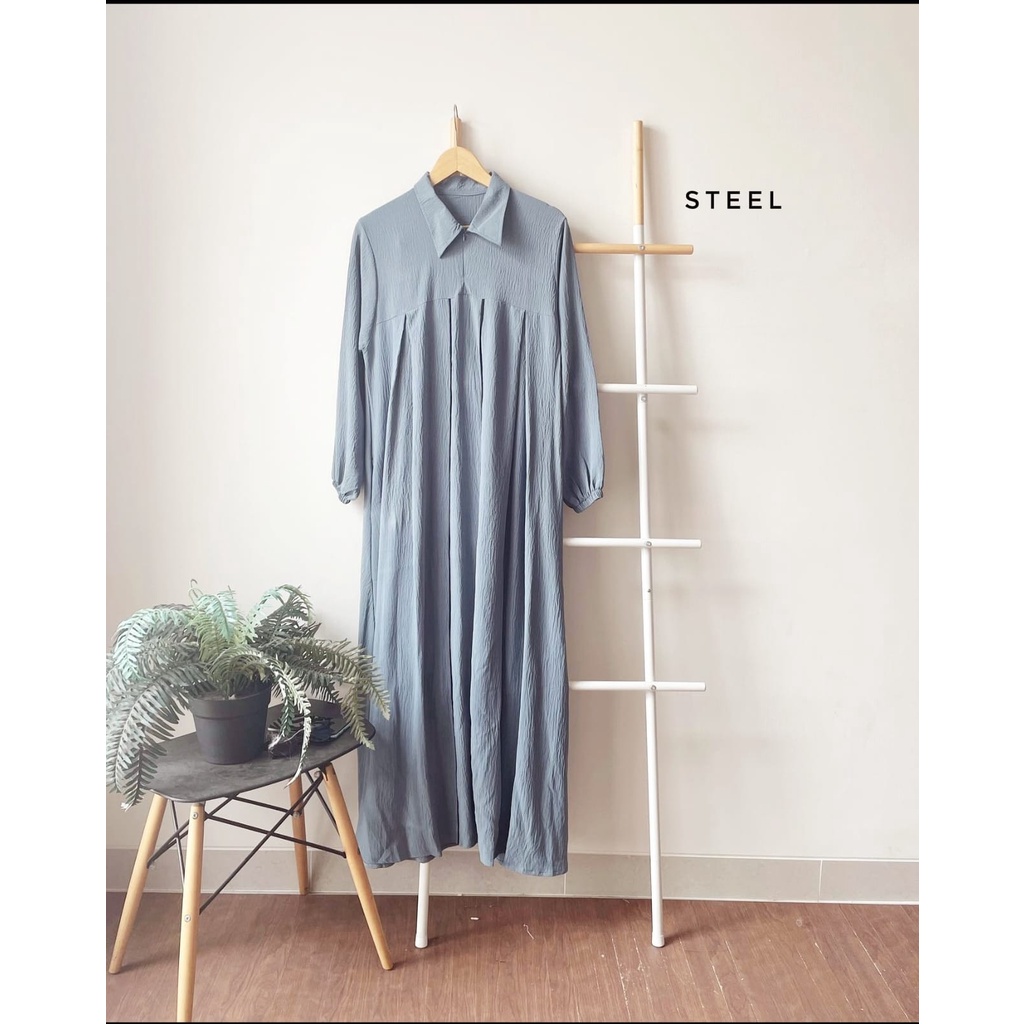 (MGA) GAMIS DIKKWA ATASAN WANITA CRINCLE AIRFLOW