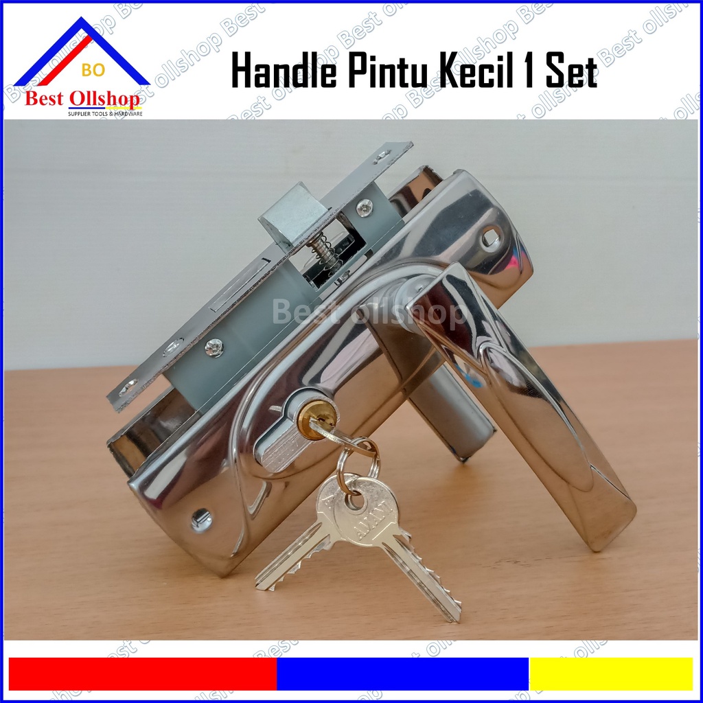 Handle Pintu Kunci Rumah Slot Set Kecil 07 Cp