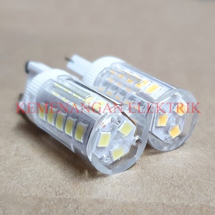 LAMPU HALOGEN KACANG LED G9 5W 220V 5 W 5WATT 5 WATT 220 V 220VOLT 220 VOLT