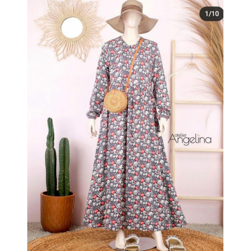 Sarah dress Atelier angelina / Baseball black atelier angelina