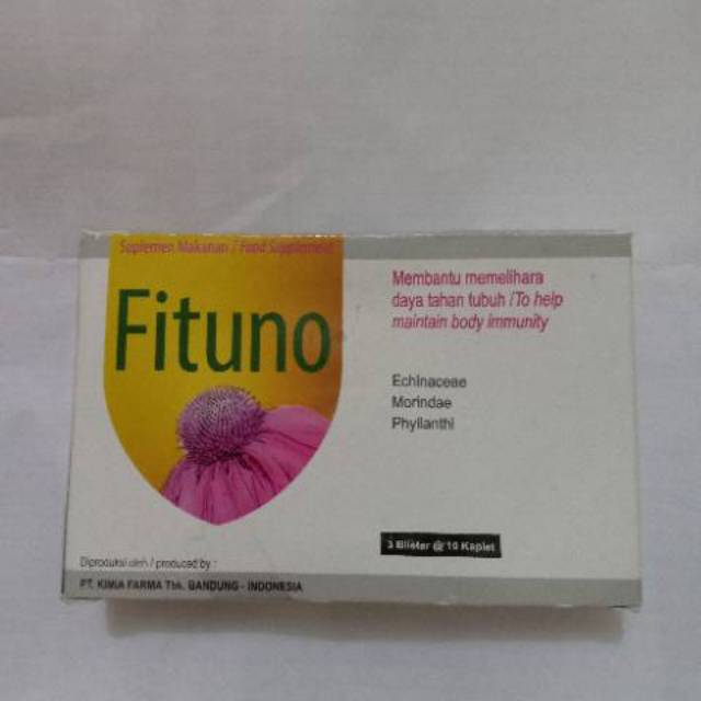 Multivitamin cegah corona FITUNO kimia farma 3x10 kaplet