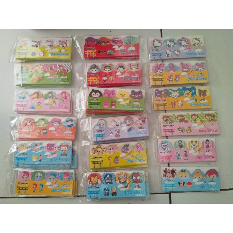 

Pembatas buku stick marker sticky note